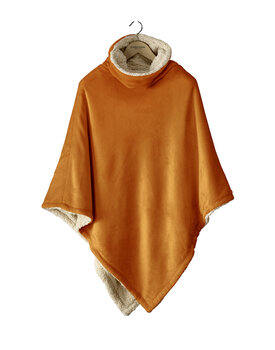 De Witte Lietaer Ganges Teddy Poncho copper