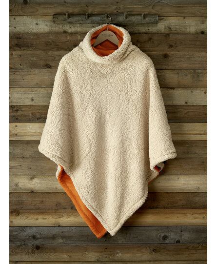 De Witte Lietaer Ganges Teddy Poncho copper