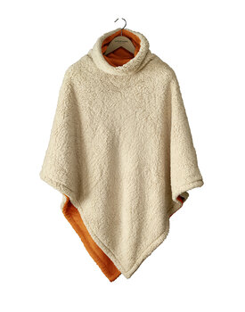 De Witte Lietaer Ganges Teddy Poncho copper