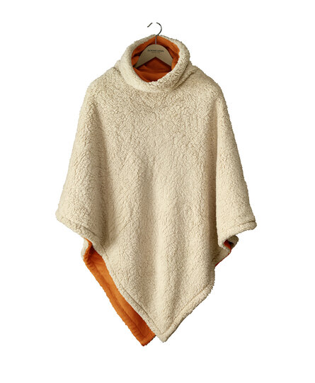 De Witte Lietaer Ganges Teddy Poncho copper