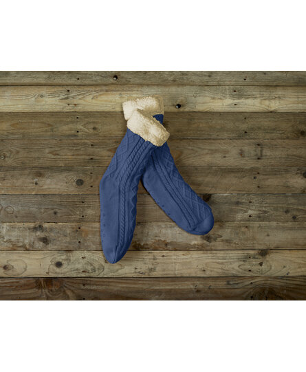 De Witte Lietaer Yamuna Home Socks 40-46 royal blue