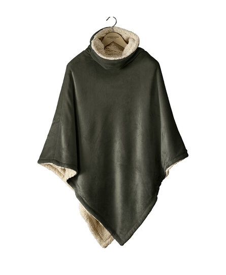 De Witte Lietaer Ganges Teddy Poncho khaki