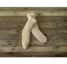 De Witte Lietaer Yamuna Home Socks 35-40 safari