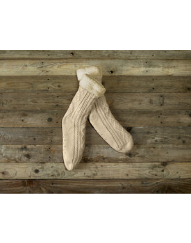 De Witte Lietaer Yamuna Home Socks 35-40 safari