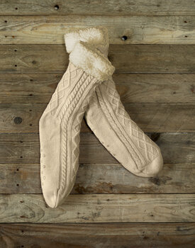 De Witte Lietaer Yamuna Home Socks 40-46 safari