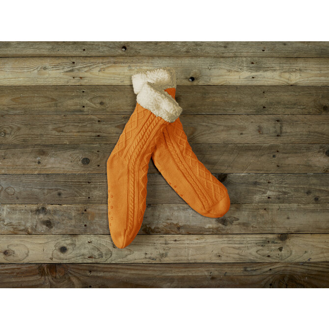 De Witte Lietaer Yamuna Home Socks 35-40 copper De Witte Lietaer Yamuna Home Socks 35-40 copper
