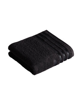 Vossen Handdoek Cult de Luxe 7900 Zwart 50x100
