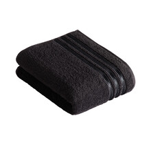 Vossen Handdoek Cult de Luxe 7900 Zwart 60x110