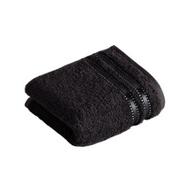 Vossen Gastendoekje Cult de Luxe 7900 Zwart 30x50