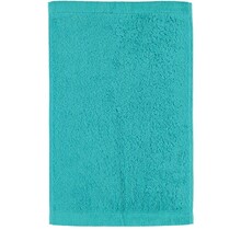 Cawo Lifestyle Uni Gastendoekje Turkoois