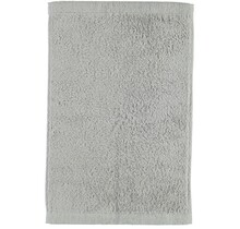 Cawo Lifestyle Uni Gastendoekje Zilver 30x50