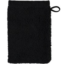 Cawo Lifestyle Uni Washandje Zwart