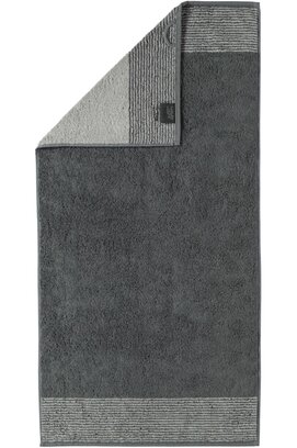 Cawo Two-Tone Badhanddoek Leisteen 80x150
