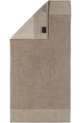 Cawo Two-Tone Handdoek Zand 50x100