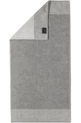 Cawo Two-Tone Handdoek Platina 50x100