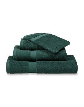 Vandyck Prestige Plain Dark Green  Handdoek 60x110