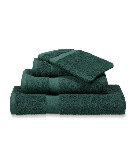 Vandyck Prestige Plain Dark Green  Handdoek 60x110