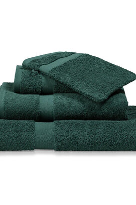 Vandyck Prestige Plain Dark Green Washandje 16x22