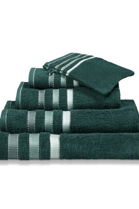 Vandyck Prestige Lines handdoek 60x110 Dark Green