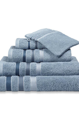 Vandyck Prestige Lines Dusty Blue Badlaken 90x180