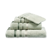 Vandyck Prestige Lines Pale Olive Gastendoekje 40x60