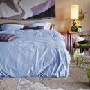 At Home At home by Beddinghouse Dekbedovertrek Tender Mid Blue 140x200/220 cm