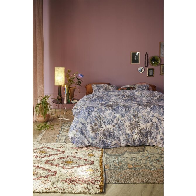 At home by Beddinghouse Dekbedovertrek Full of Beauty Blue Green 240x200/220 cm At home by Beddinghouse Dekbedovertrek Full of Beauty Blue Green 240x200/220 cm