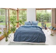 Beddinghouse Dekbedovertrek Yori Blue 200x200/220 cm