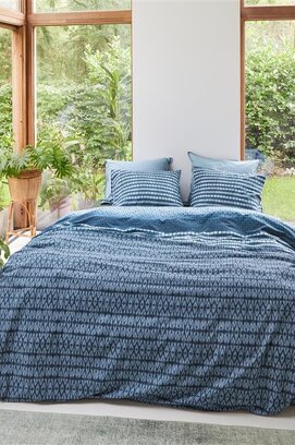 Beddinghouse Dekbedovertrek Yori Blue 260x200/220 cm