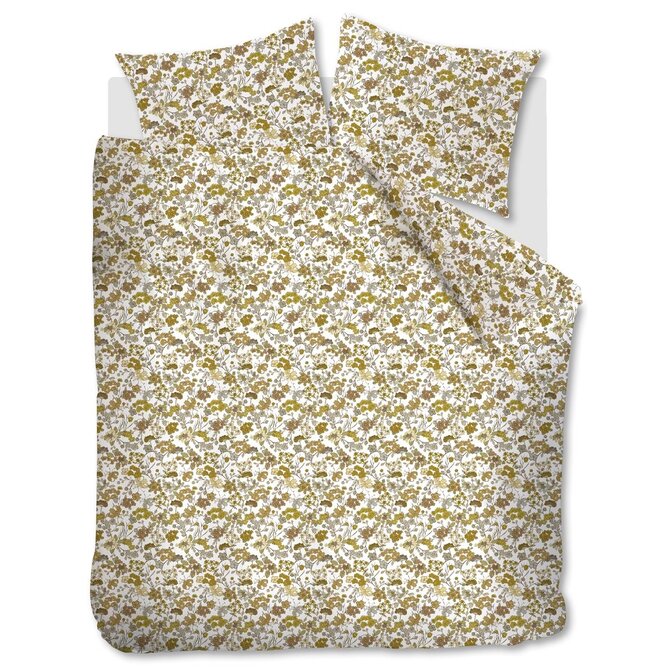 Beddinghouse Dekbedovertrek Tess Ochre 200x200/220 cm