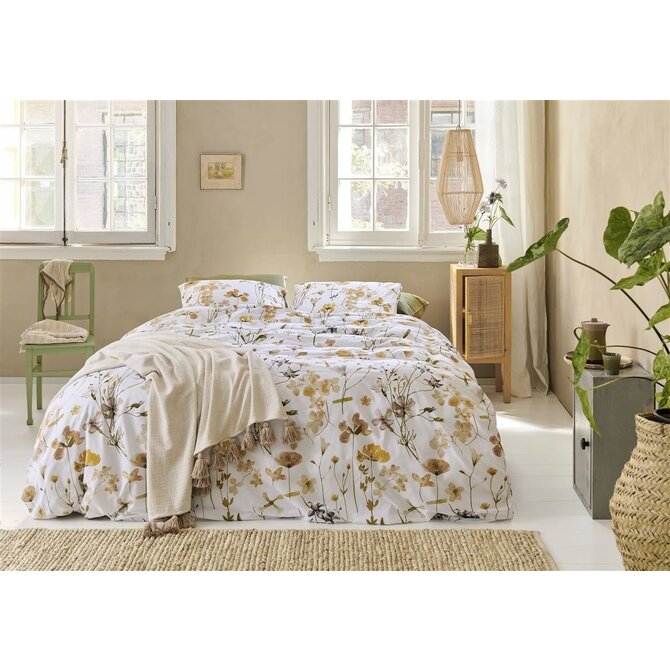 Ariadne at Home Flowerlove Dekbedovertrek - White 240x200/220 cm