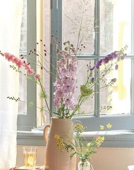 Ariadne at Home Dekbedovertrek Bloom Wit 260x200/220 cm