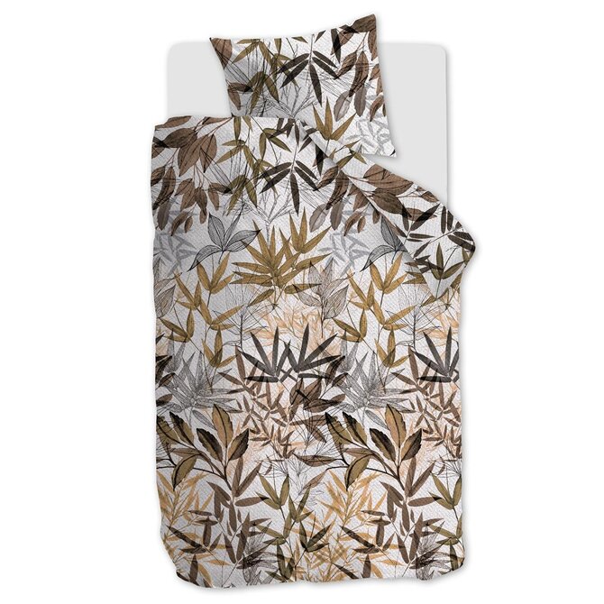 Beddinghouse Dekbedovertrek Mya Brown 200x200/220 cm