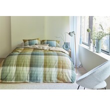 Beddinghouse Dekbedovertrek Dorian Grey Green 200x200/220 cm