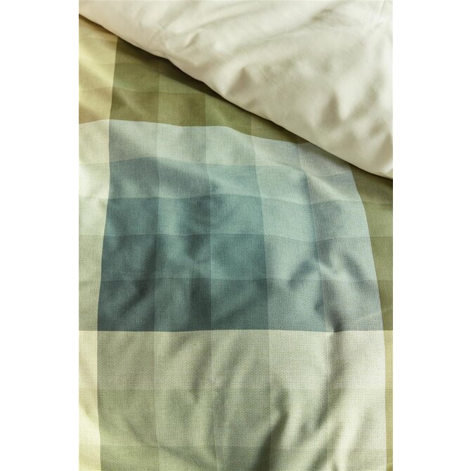 Beddinghouse Dekbedovertrek Dorian Grey Green 200x200/220 cm Beddinghouse Dekbedovertrek Dorian Grey Green 200x200/220 cm