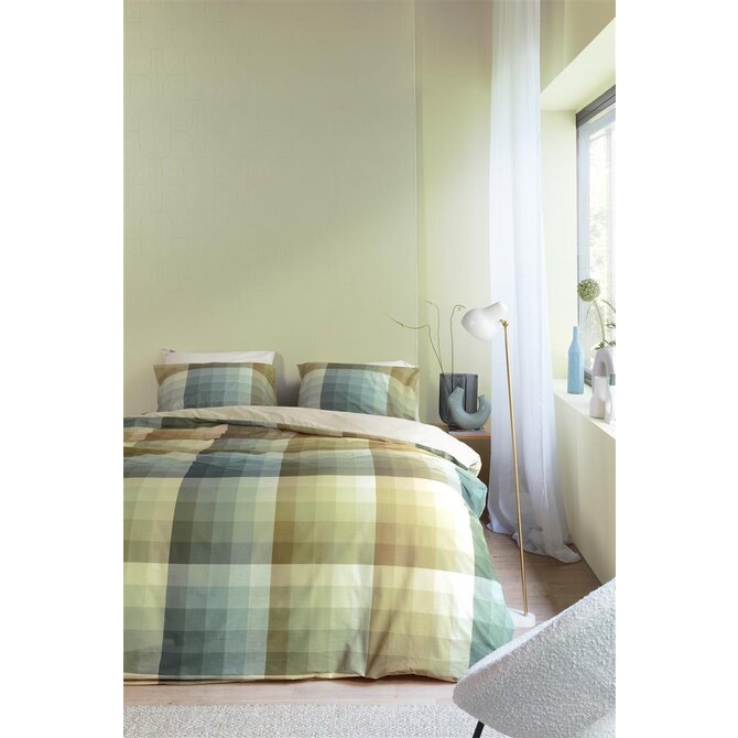 Beddinghouse Dekbedovertrek Dorian Grey Green 240x200/220 cm
