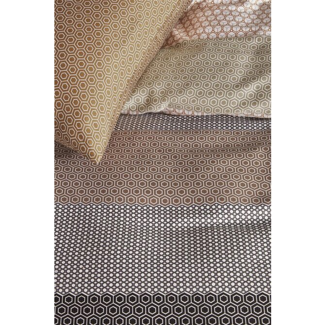 Beddinghouse Dekbedovertrek Theo Sand 140x200/220 cm Beddinghouse Dekbedovertrek Theo Sand 140x200/220 cm