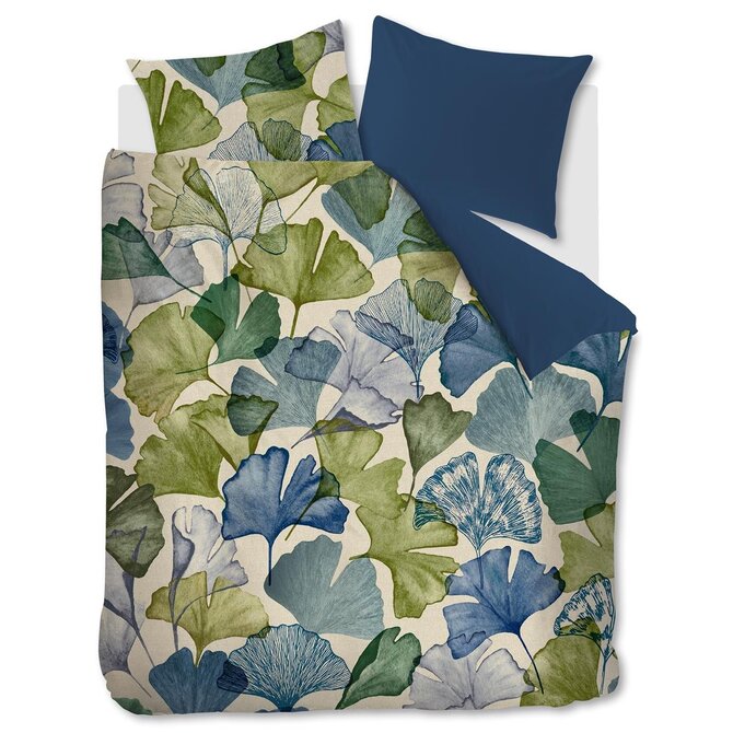 Beddinghouse Dekbedovertrek Sue Blue Green 140x200/220 cm