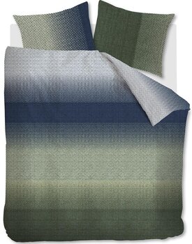 Beddinghouse Dekbedovertrek Duco Blue Green 200x200/220 cm