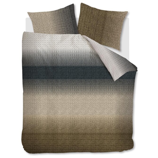 Beddinghouse Dekbedovertrek Duco Anthracite 200x200/220 cm Beddinghouse Dekbedovertrek Duco Anthracite 200x200/220 cm