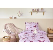 Beddinghouse x Hanneke de Jager Dekbedovertrek Unicorn Paradise Pink 100x135 cm