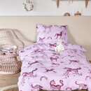 Beddinghouse Beddinghouse x Hanneke de Jager Dekbedovertrek Unicorn Paradise Pink 100x135 cm