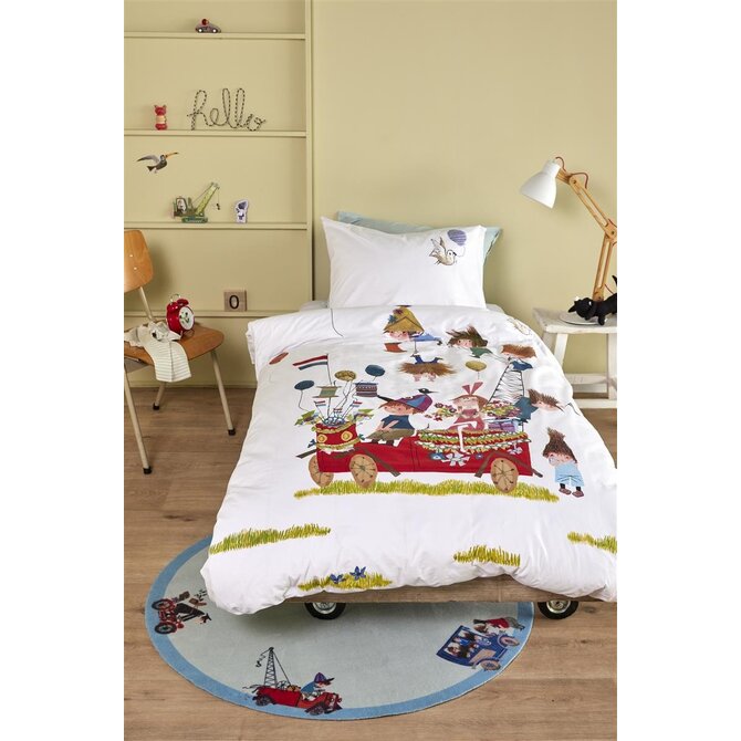 Beddinghouse x Fiep Amsterdam Dekbedovertrek Feestwagen Multi 140x200 cm