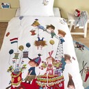 Beddinghouse Beddinghouse x Fiep Amsterdam Dekbedovertrek Feestwagen Multi 140x200 cm