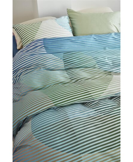 Beddinghouse Dutch Design Dekbedovertrek Prismatic Blue Green 240x200/220 cm