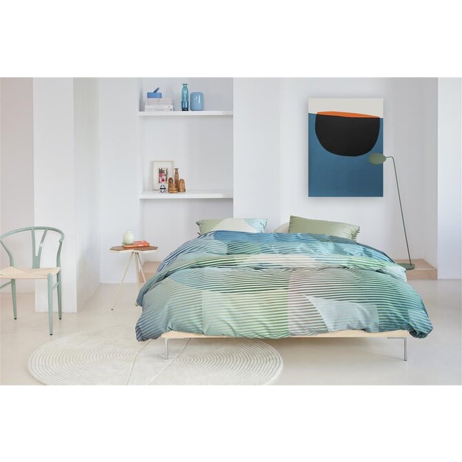 Beddinghouse Dutch Design Dekbedovertrek Prismatic Blue Green 140x200/220 cm