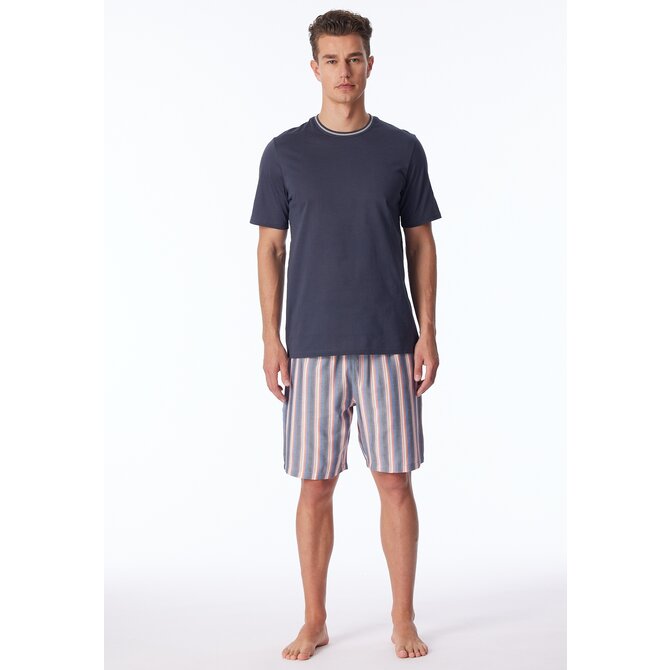 Schiesser Pyjama Short charcoal 181182 48/S