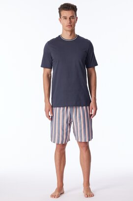 Schiesser Pyjama Short charcoal 181182 56/XXL