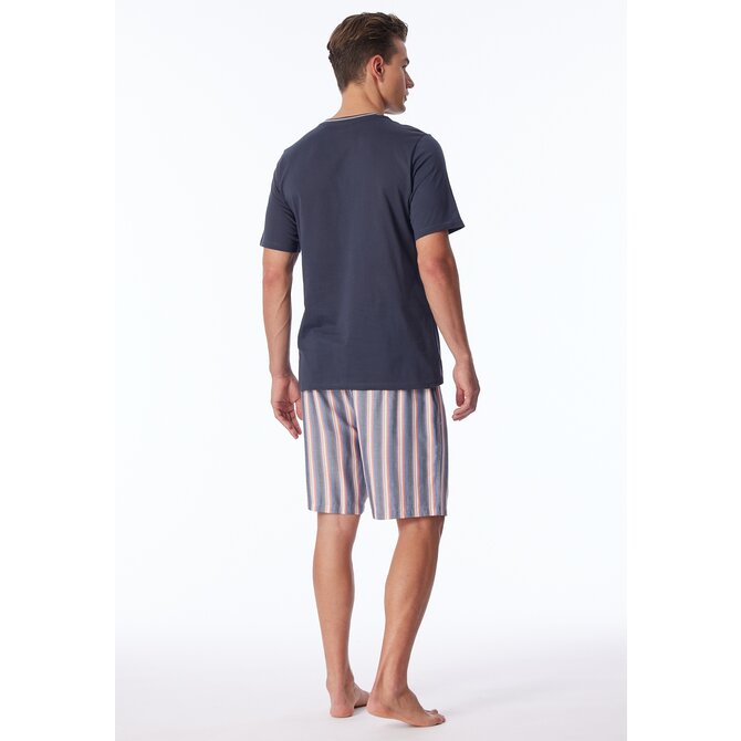 Schiesser Pyjama Short charcoal 181182 56/XXL Schiesser Pyjama Short charcoal 181182 56/XXL