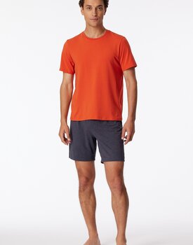 Schiesser Pyjama Short charcoal 181180 50/M